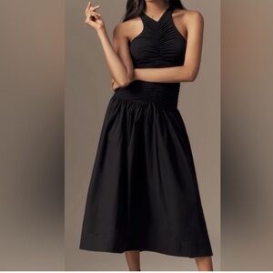 Anthropologie Elegant Black Dress